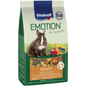 Корм для кроликов Vitakraft Emotion Beauty Selection Adult 600 г (4008239337450/4008239314550) ТОП в Черновцах