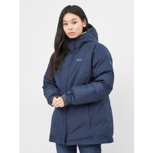 Пуховик Jack Wolfskin North Ice Parka W 1112221-1910 M Темно-синий (4060477277295) надежный