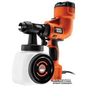 Фарборозпилювач Black+Decker HVLP200 краща модель в Чернівцях