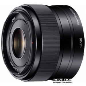 Sony 35mm f/1.8 для камер NEX (SEL35F18.AE) лучшая модель в Черновцах