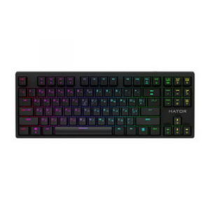 Клавіатура Hator Rockfall Evo TKL Optical ENG/UKR/RUS (HTK-630) Black USB