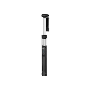 Монопод Hoco K10B Magnificent wireless selfie stick with backlight (L-1.6m) Black в Чернівцях