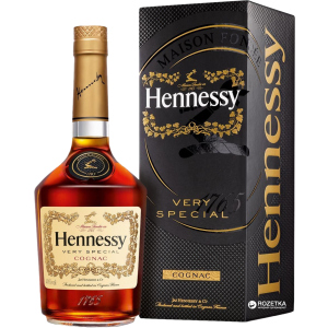 Коньяк Hennessy VS 4 роки витримки 0.7 л 40% у подарунковій упаковці (3245995960015)