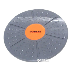 купить Баланс борд LiveUp Balance Board 39x8 см Gray-Orange (LS3151A)