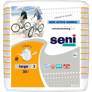 Підгузки-трусики для дорослих Seni Active Normal Large 30 шт (5900516697501) ТОП в Чернівцях