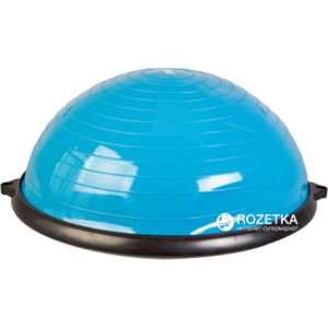 Балансувальна півсфера LiveUp Bosu Ball 58 см Blue (LS3570) краща модель в Чернівцях