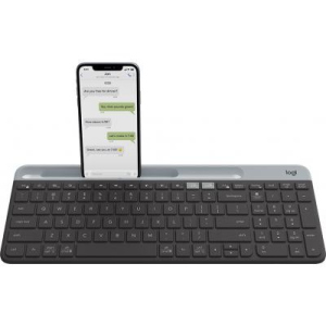 Клавиатура Logitech K580 Slim Multi-Device Wireless Graphite (920-009275) надежный