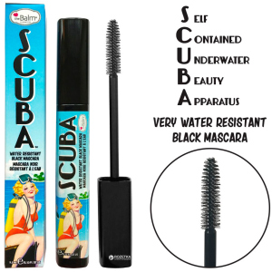 Водостойкая тушь для ресниц TheBalm Scuba Water Resistant Black Mascara 9.8 мл (681619810343) в Черновцах