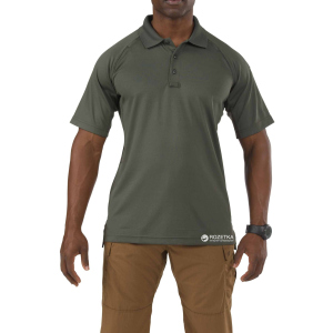 Футболка-поло тактическая 5.11 Tactical Performance Polo - Short Sleeve, Synthetic Knit 71049 3XL TDU Green (2000980419814)