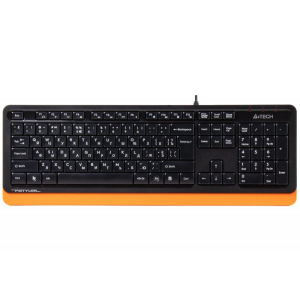 Клавіатура A4Tech FK10 Black/Orange USB