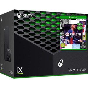 Microsoft Xbox Series X 1Tb + FIFA 21 (російська версія) краща модель в Чернівцях