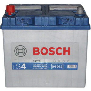 Автомобильный аккумулятор Bosch 6СТ-60 (S4025) 60 Ач (+/-) Asia 540 А (0 092 S40 250) в Черновцах