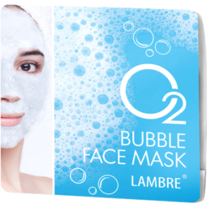 Маска Lambre Bubble face mask O2 Пухирцева з сильною кисневою дією 2х8 мл (3760183769503) краща модель в Чернівцях