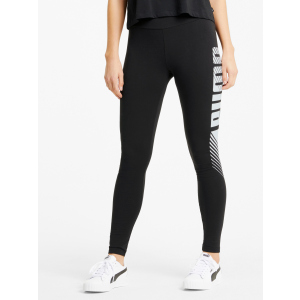 Спортивные леггинсы Puma Ess Graphic Leggings 58687501 M Black (4063697212022) рейтинг