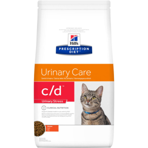 Сухий корм для кішок Hill's PRESCRIPTION DIET c/d Urinary Stress Feline Chicken з ідіопатичним циститом 4 кг (052742284309) краща модель в Чернівцях