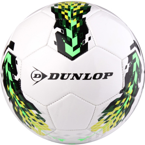 М'яч футбольний Dunlop Soccer ball 5 розмір (D46362-grn) рейтинг