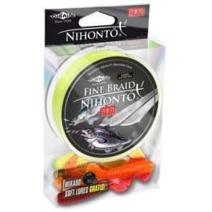 Шнур Mikado Nihonto Fine Braid 150 м 0.12 мм 8.80 кг Fluo (Z19F-012) краща модель в Чернівцях