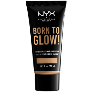 Тональная основа NYX Professional Makeup Born to Glow с натуральным сияющим финишем 10 Buff 30 мл (800897190415) лучшая модель в Черновцах