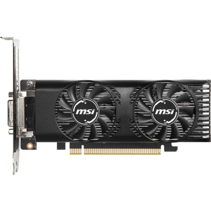 MSI PCI-Ex GeForce GTX 1650 Low Profile OC 4GB GDDR5 (128bit) (1695/8000) (DVI-D, HDMI, DisplayPort) (GTX 1650 4GT LP OC) ТОП в Чернівцях