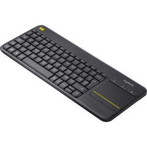 хороша модель Бездротова клавіатура Logitech Touch K400 Plus Black RUS (920-007147)