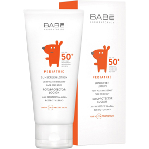 Детский солнцезащитный лосьон BABE Laboratorios SPF 50 100 мл (8437011329400) лучшая модель в Черновцах