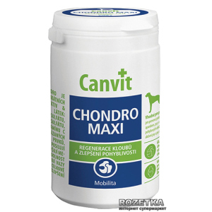 Хондропротектор Canvit Chondro Maxi для собак таблетки 76 шт (can50744) краща модель в Чернівцях