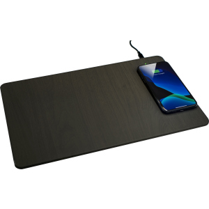 Беспроводное зарядное устройство Qitech Mouse Pad 2 QI Fast Charge Dark Grey (QT-MouseP2dk) в Черновцах