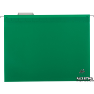 Подвесной файл Buromax А4, пластиковый 12 шт Зеленый (BM.3360-04) лучшая модель в Черновцах