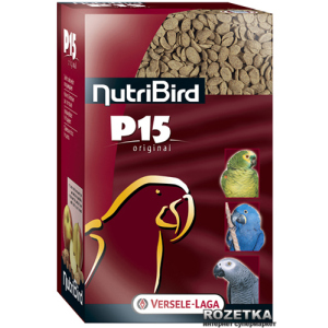 Корм для папуг Versele-Laga NutriBird В15 Original maintenance з горіхами 1 кг (5410340220603) краща модель в Чернівцях