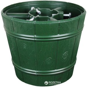 Стойка для елки Form-Plastic Ведро 29.5 см Зеленая (5907474317960) надежный