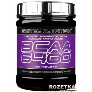 Амінокислота Scitec Nutrition BCAA 6400 125 таблеток (728633107513)