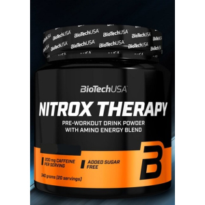 Передтренувальний комплекс Biotech Nitrox Therapy 340 г Журавлина (5999076224432)