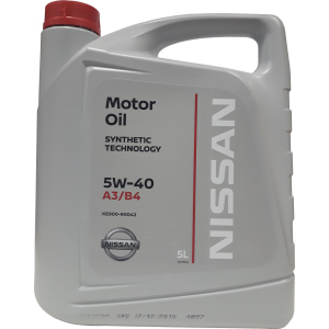 Моторна олія Nissan Motor Oil 5W-40 5 л (KE900-90042) краща модель в Чернівцях