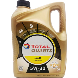 Моторное масло Total Quartz INEO L Life 5W-30 5 л (181712) лучшая модель в Черновцах