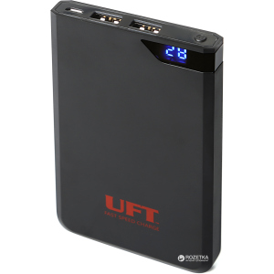 УМБ UFT Kozak QC 3.0 6000 mAh Black ТОП в Чернівцях