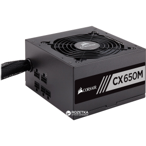 Corsair CX650M 650W (CP-9020103-EU) краща модель в Чернівцях