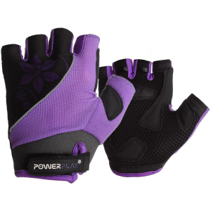 Велоперчатки женские PowerPlay 5281D XS Purple (5281D_XS_Purple) лучшая модель в Черновцах