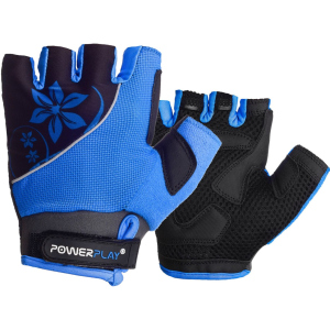 Велоперчатки женские PowerPlay 5281B S Blue (5281B_S_Blue)