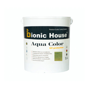 купить Краска для дерева Bionic-House Aqua Color UV-protect 2,5л Изумруд А114