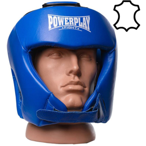 Боксерський шолом PowerPlay 3049 XL Синій (PP_3049_XL_Blue) краща модель в Чернівцях