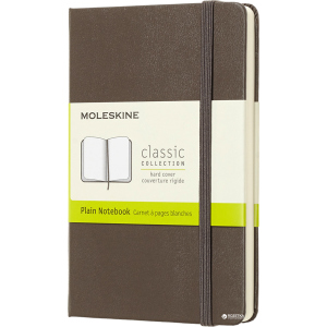 Нотатник Moleskine Classic 9 х 14 см 192 сторінки без линівки Коричневий (8058341715291) краща модель в Чернівцях