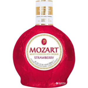 Ликер Mozart Cream Strawberry 0.5 л 15% (9013100003490) лучшая модель в Черновцах