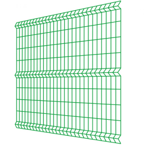 Секція огорожі Загорода Еко Стандарт висота 2,03м довжина 2,5м ф3+4(оц+ПВХ) осередок 50х200мм рейтинг