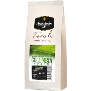 Кава у зернах Ambassador Fresh Colombia Supremo 1 кг (8719325127812) краща модель в Чернівцях