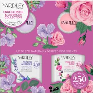 Набор для женщин Yardley English Lavender & English Rose 4 х 50 г (5056179301924) ТОП в Черновцах