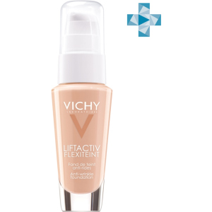 Тональное средство против морщин Vichy Liftactiv Flexilift Teint Anti-Wrinkle Foundation 35 песочный 30 мл (3337871321574) лучшая модель в Черновцах