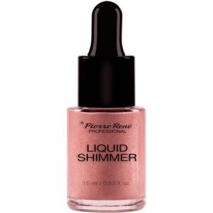 Основа під макіяж Pierre Rene Liquid Shimmer 02 рожеве золото 15 мл (3700467830437) ТОП в Чернівцях