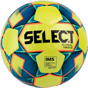 М'яч футзальний Select Futsal Mimas (102) Yellow-Blue (5703543187058) ТОП в Чернівцях