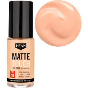 Основна основа Hean Matte Touch foundation 007 пісок 30 мл (5907474472324) в Чернівцях