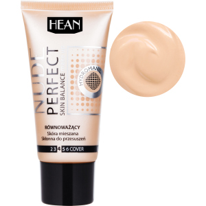 Основа під макіяж Hean Nude Perfect foundation 600 ваніль 30 мл (5907474428017) краща модель в Чернівцях